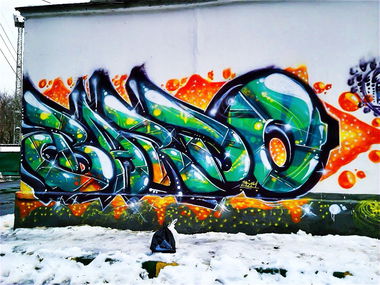 Graffiti Wall - Photo by BARDO