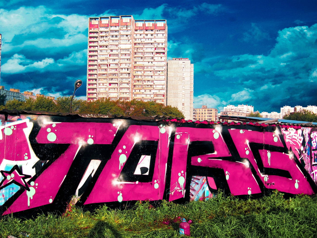 Graffiti Bombing - Photo by BARDO (2013)