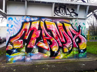 Graffiti Wall - Photo by BARDO