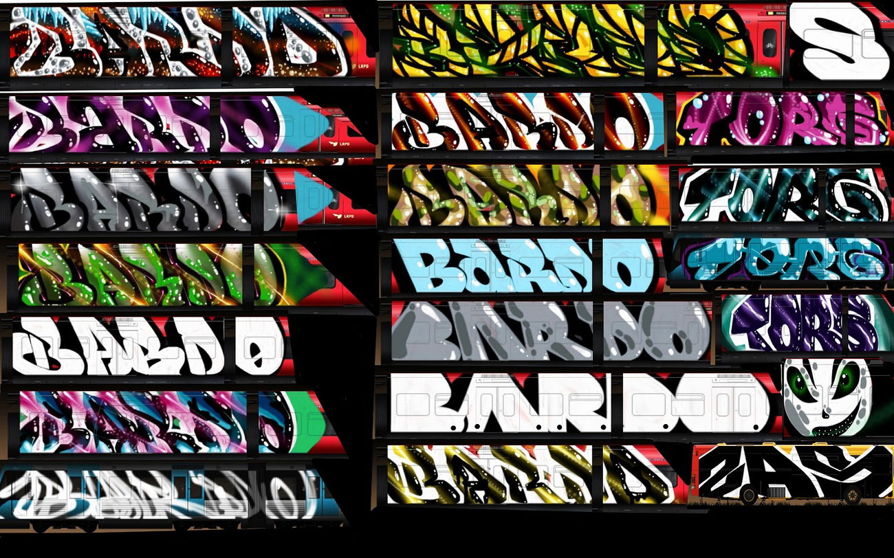 Graffiti Wall - Photo by BARDO