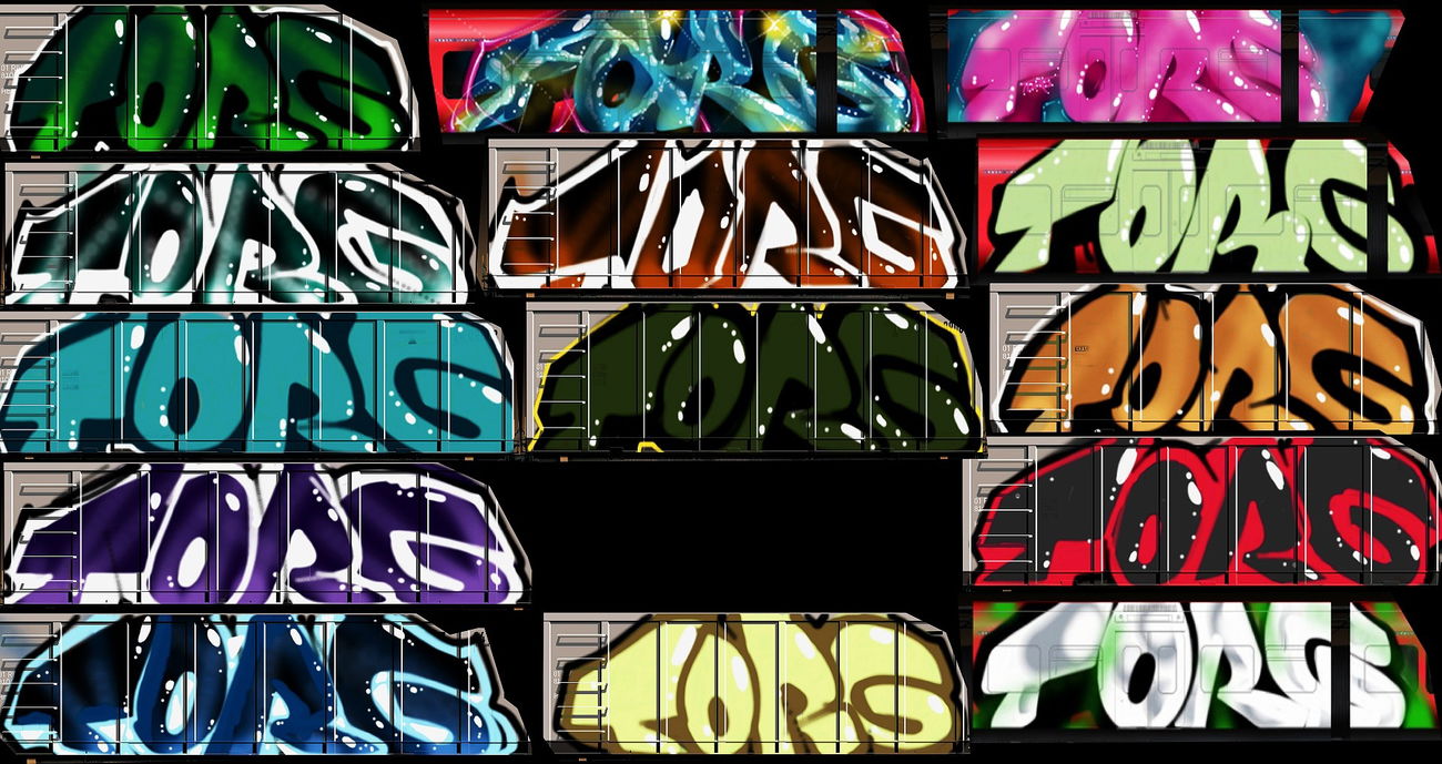 Graffiti Wall - Photo by BARDO