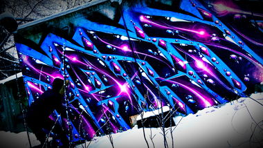 Graffiti Bombing - Photo by BARDO - bardo, graffiti, art