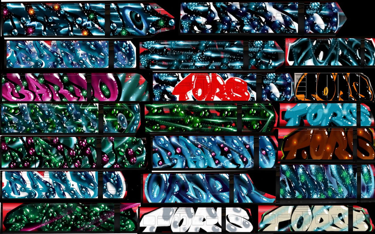 Graffiti Wall - Photo by BARDO