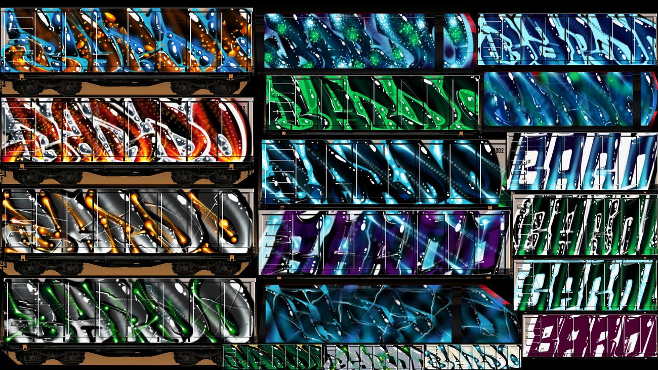 Graffiti Wall - Photo by BARDO