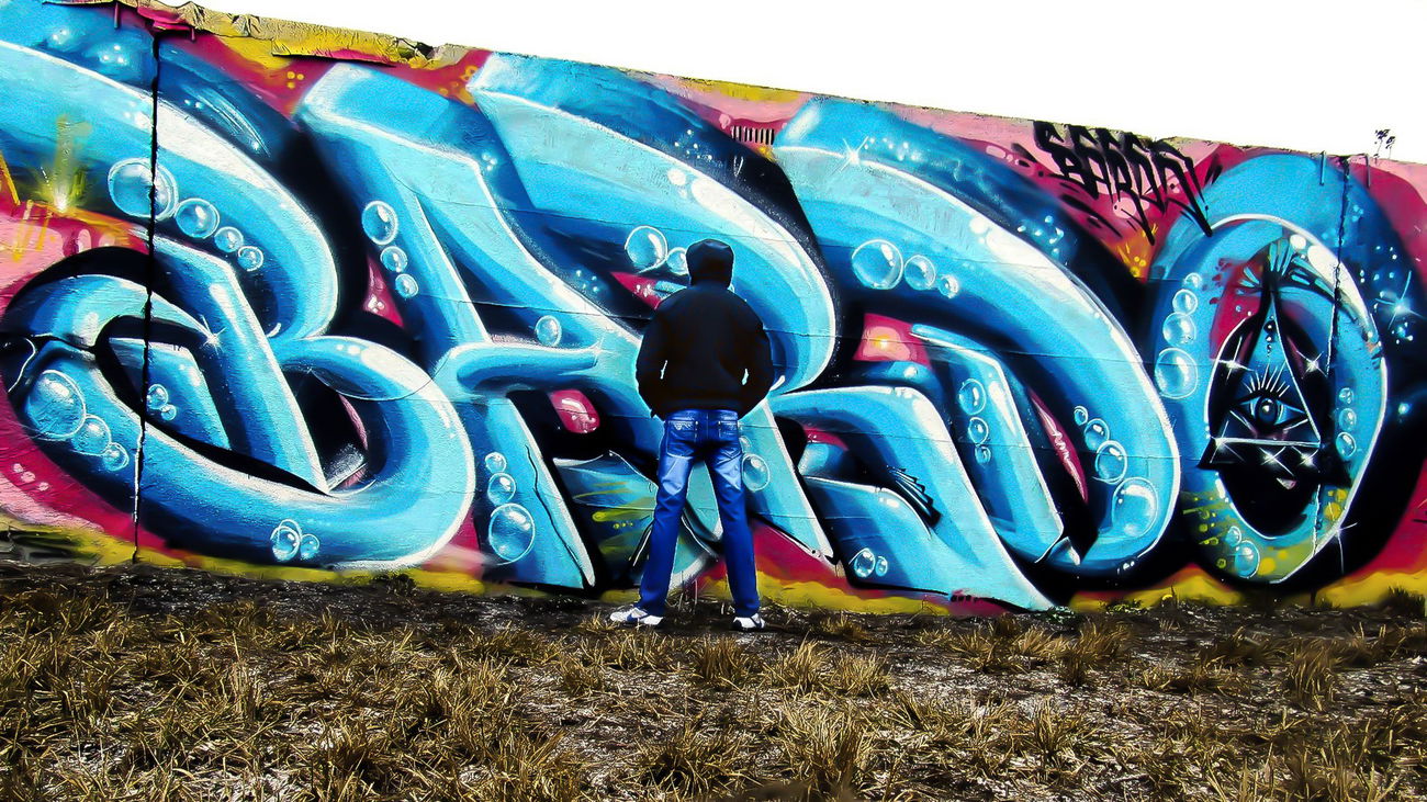 Graffiti Wall - Photo by BARDO - bardoartgraffitibombing (2014)
