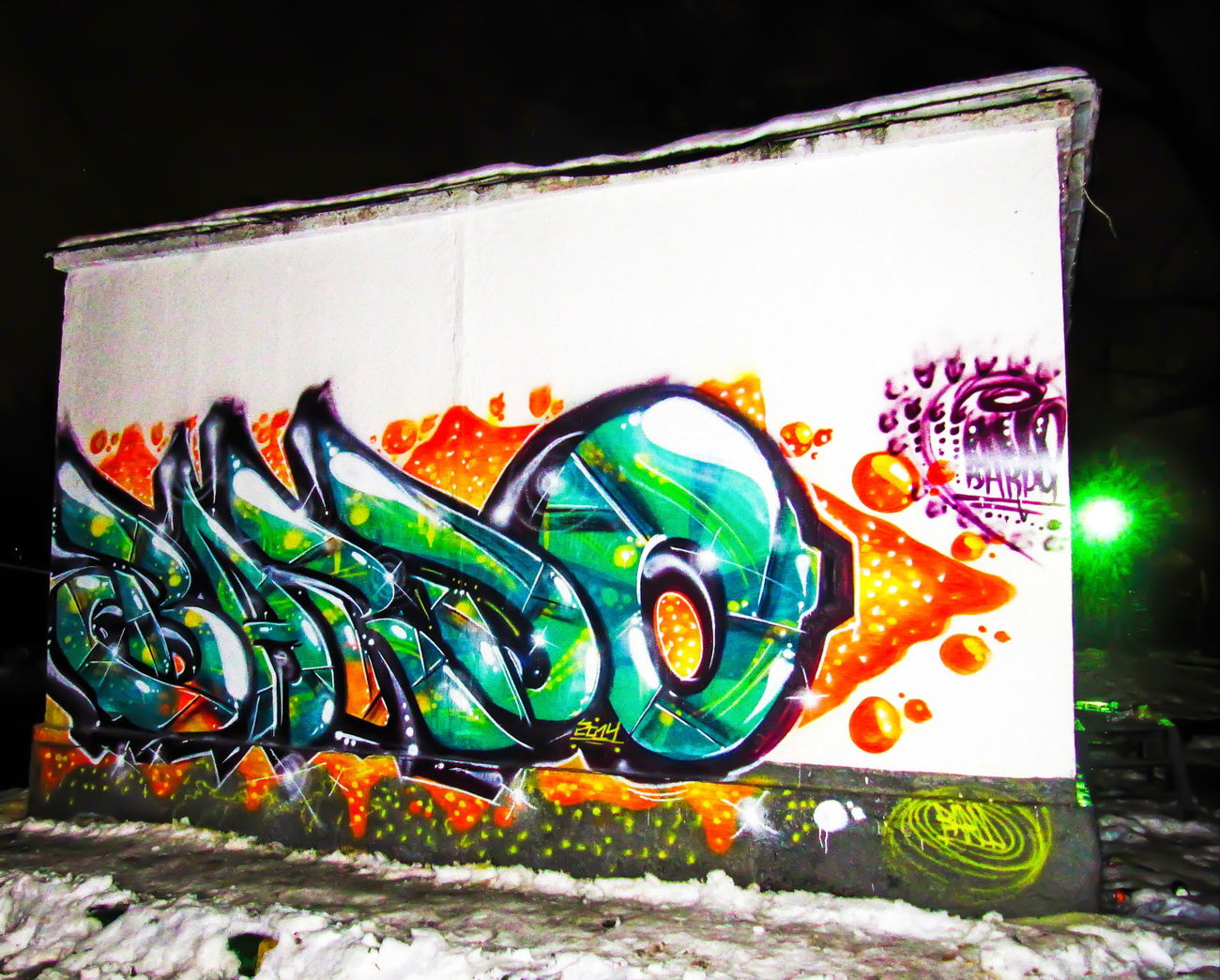 Graffiti Bombing - Photo by BARDO