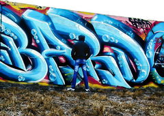 Graffiti Wall - Photo by BARDO - bardo, art, bombing (2014)
