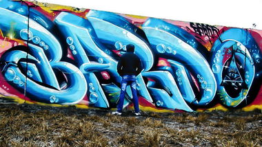 Graffiti Wall - Photo by BARDO - bardo, art, bombing (2014)
