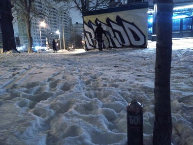 Graffiti Bombing - Photo by BARDO (2020)