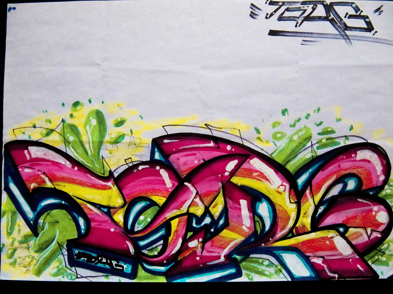 Graffiti Sketch - Photo by BARDO
