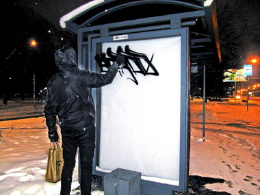 Graffiti Bombing - Photo by BARDO (2019)