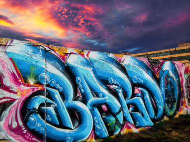 Graffiti Bombing - Photo by BARDO