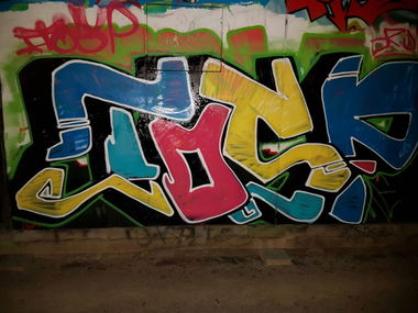 Graffiti Wall in Kassel - Photo by BAREKFROMDRUS - tosp, tosper (2017)