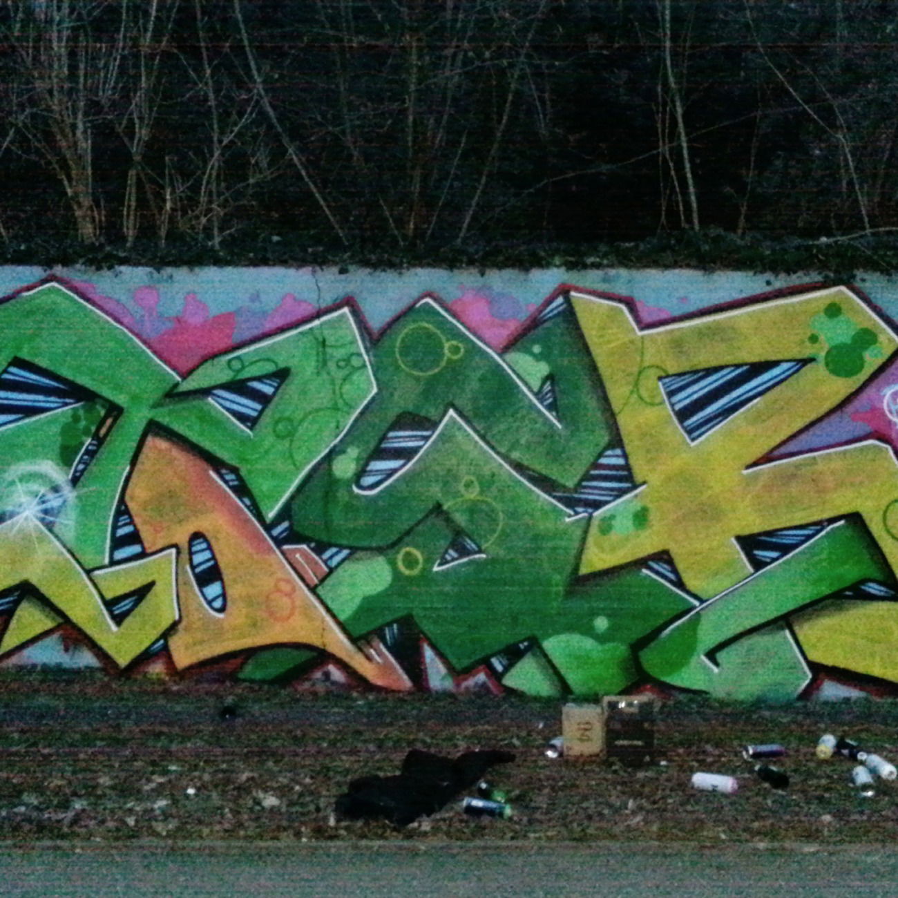 Graffiti Wall in Kassel - Photo by BAREKFROMDRUS - Tosp (2017)