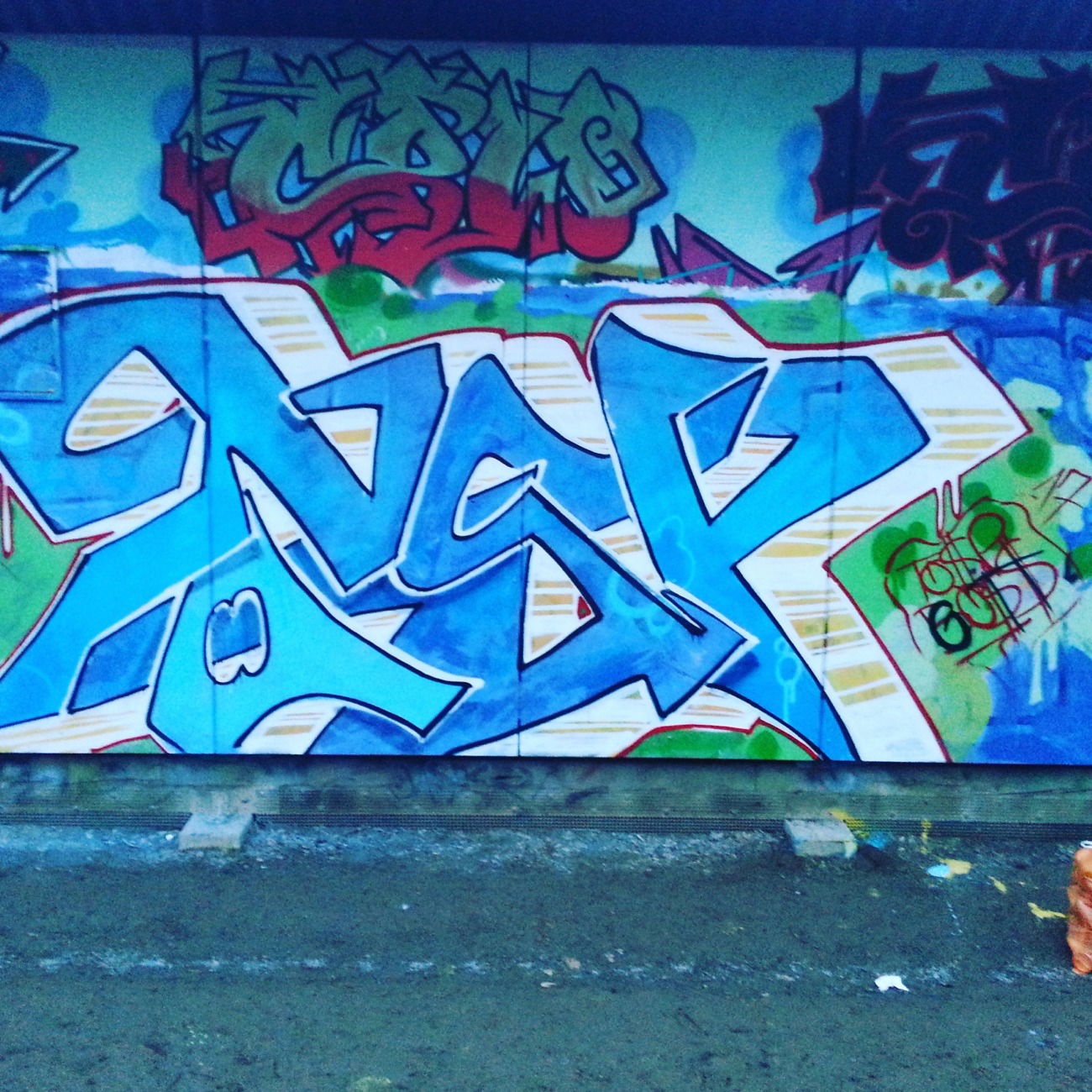 Graffiti Wall in Kassel - Photo by BAREKFROMDRUS - Tosp (2017)