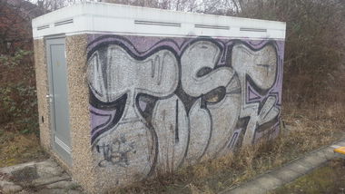 Graffiti Wall in Kassel - Photo by BAREKFROMDRUS - Tosp (2012)