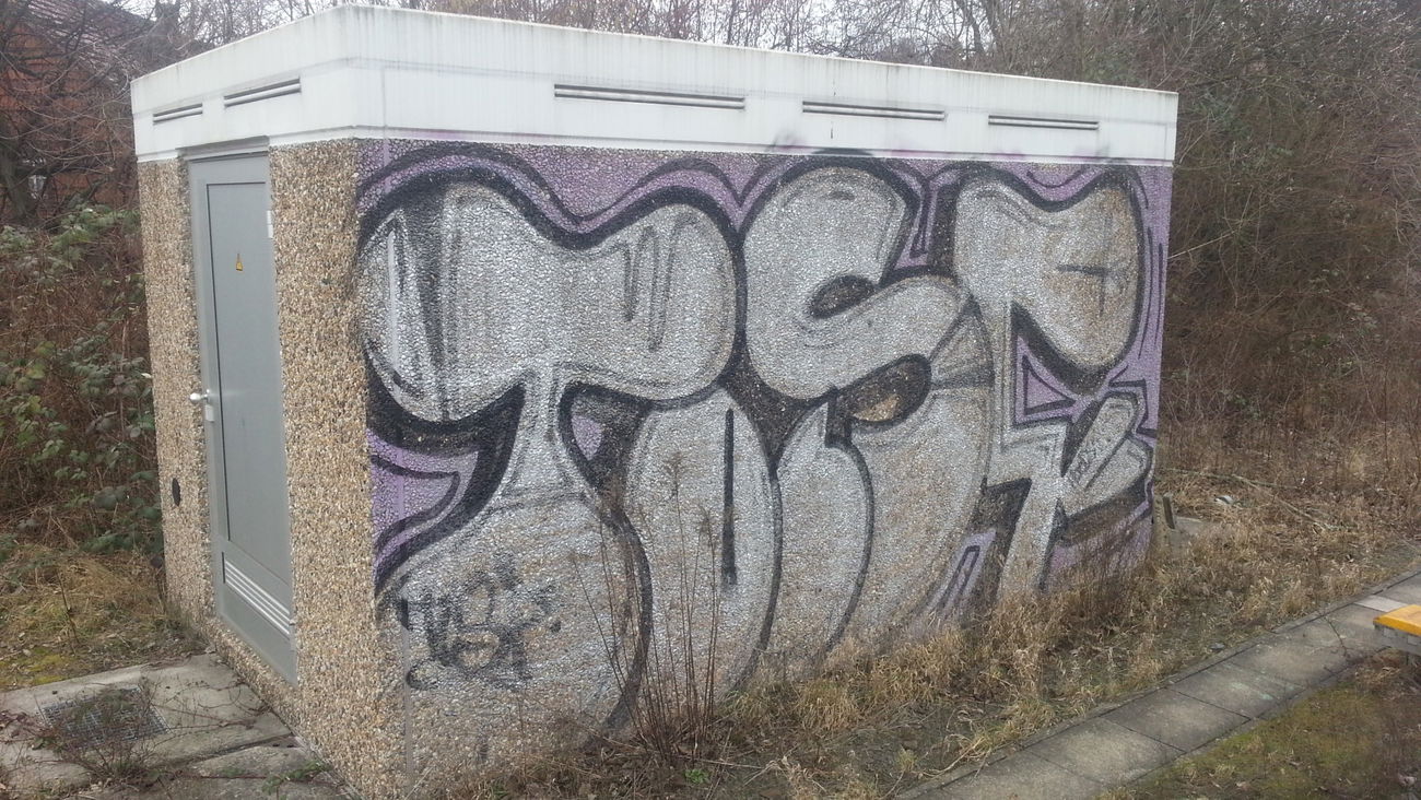 Graffiti Wall in Kassel - Photo by BAREKFROMDRUS - Tosp (2012)