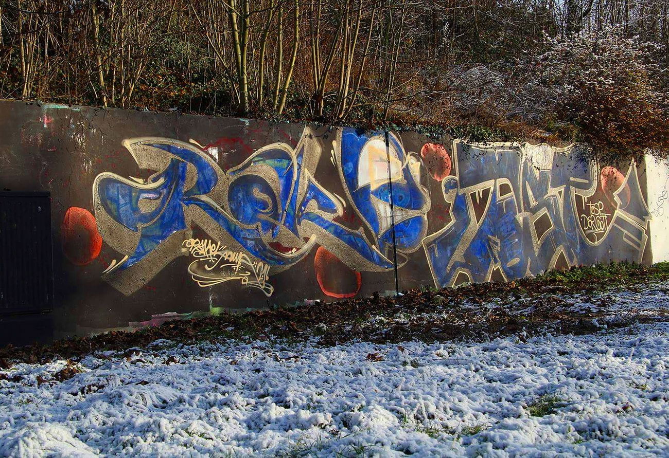 Graffiti Wall in Kassel - Photo by BAREKFROMDRUS - Tosp, orak (2016)