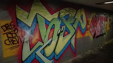 Graffiti Wall in Kassel - Photo by BAREKFROMDRUS - tosp (2017)