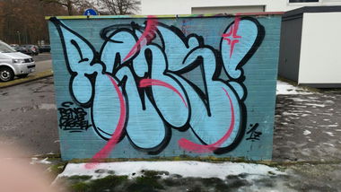 Graffiti Wall in Kassel - Photo by BAREKFROMDRUS - rcns (2017)