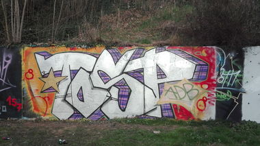 Graffiti Wall in Kassel - Photo by BAREKFROMDRUS - tosp (2017)