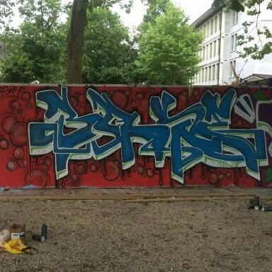 Graffiti Wall in SOLOTHURN - Photo by BASEUNO