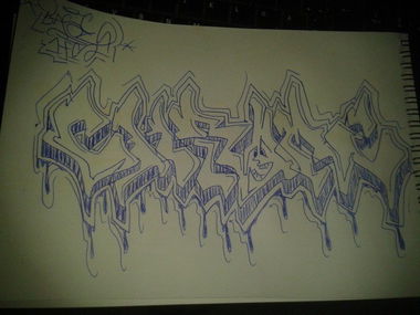 Graffiti Sketch - Photo by BASEUNO - ACAB, BASEUNO