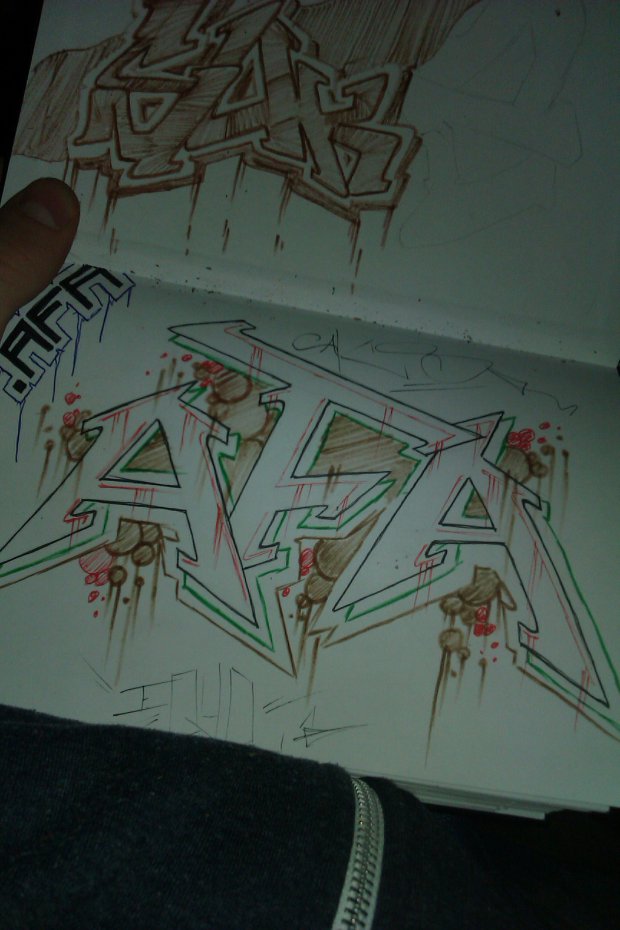 Graffiti Sketch - Photo by BEERONE