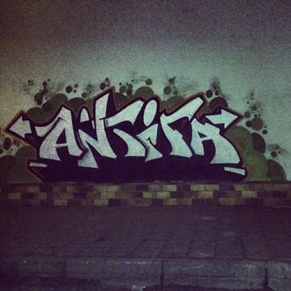 Graffiti Bombing - Photo by BEERONE - antifa, ong, greifswald (2013)