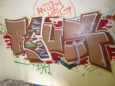 Graffiti Wall - Photo by BEERONE - reus, bmd, antifa (2013)