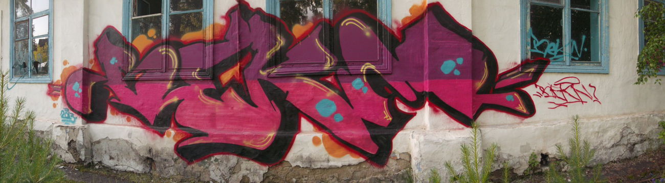 Graffiti Wall in KRASNOYARSK - Photo by BEKNMAN - BEK? (2013)