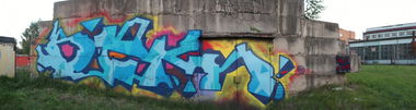 Graffiti Wall in Krasnoyarsk - Photo by BEKNMAN - bek? (2013)