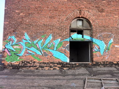 Graffiti Wall in Krasnoyarsk - Photo by BEKNMAN - Bek? (2013)