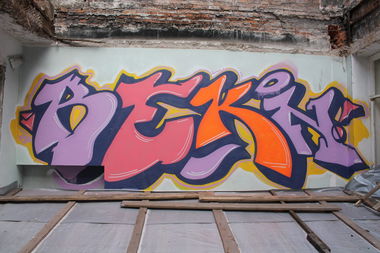 Graffiti Wall in Russia - Photo by BEKNMAN - Bekn (2013)