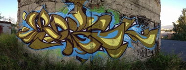 Graffiti Wall in Krasnoyarsk - Photo by BEKNMAN - Bekn (2013)