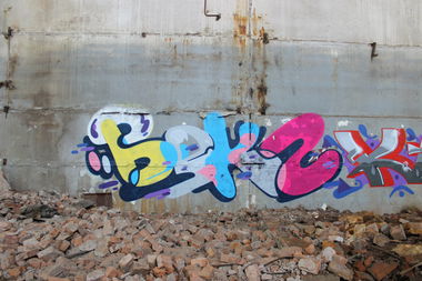 Graffiti Wall - Photo by BEKNMAN - Bekn, Siberia, krsk (2014)