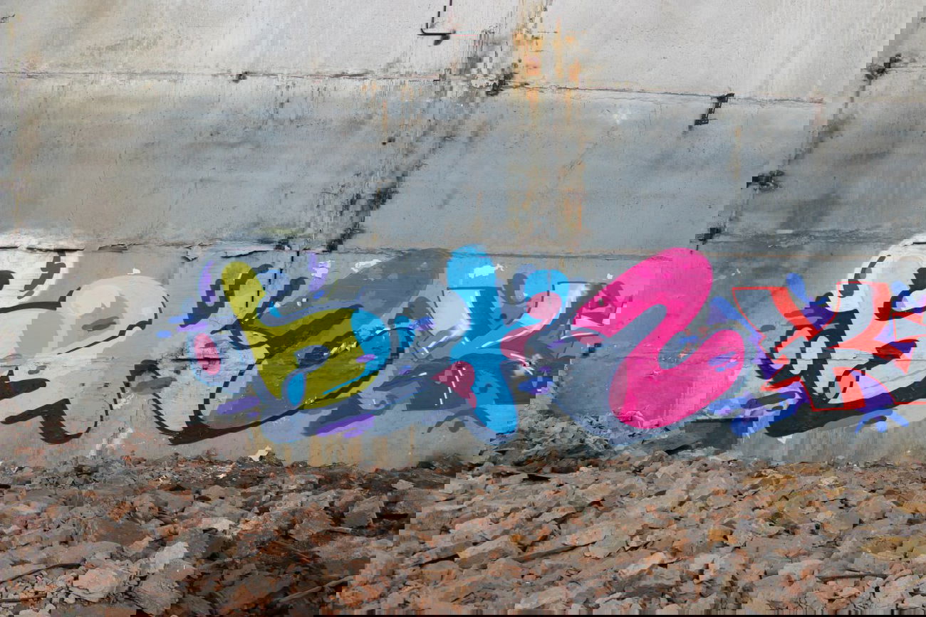 Graffiti Wall - Photo by BEKNMAN - Bekn, Siberia, krsk (2014)