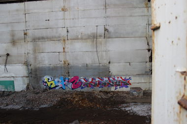 Graffiti Wall in Krasnoyarsk - Photo by BEKNMAN - BEKN, KARMA, SIBERIA (2014)
