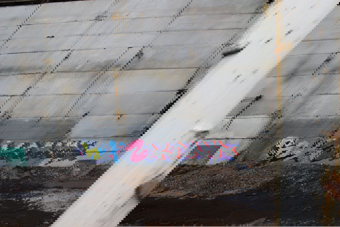 Graffiti Wall in Krasnoyarsk - Photo by BEKNMAN - BEKN, KARMA, SIBERIA (2014)