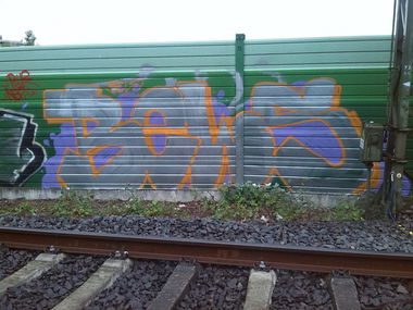 Graffiti Bombing - Photo by BELS478 - Bels, Plur, NSP (2014)