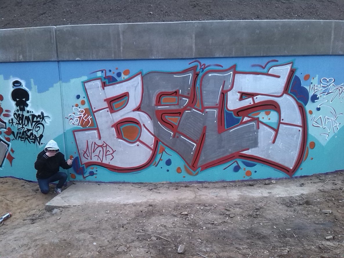 Graffiti Wall - Photo by BELS478 - Bels, NSP (2014)
