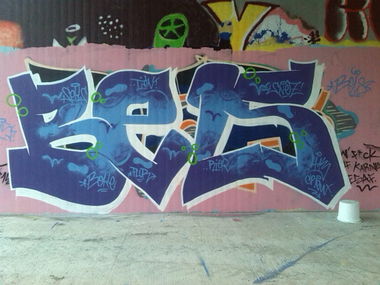 Graffiti Wall - Photo by BELS478 - BELS, RIOK, SNEZ (2015)