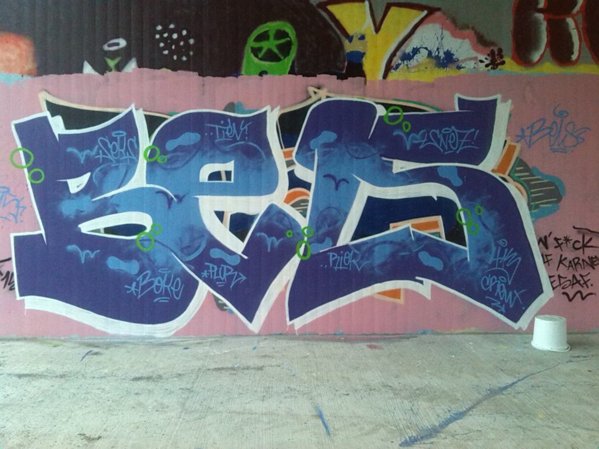 Graffiti Wall - Photo by BELS478 - BELS, RIOK, SNEZ (2015)