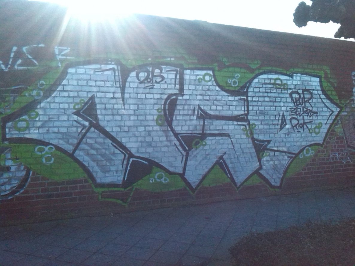 Graffiti Bombing - Photo by BELS478 - NSP, BELS, PLUR (2015)