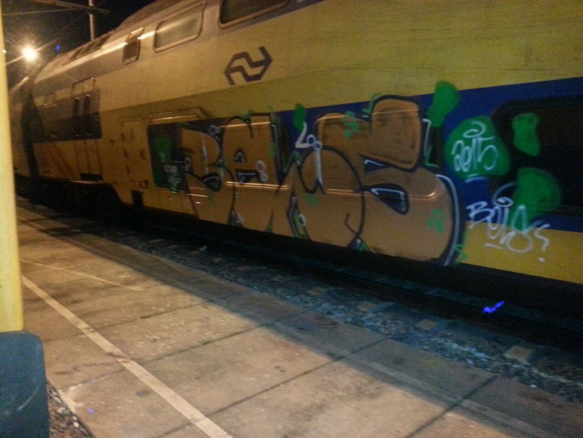 Graffiti Train - Photo by BELS478 - BELS, TEK, KDF (2015)