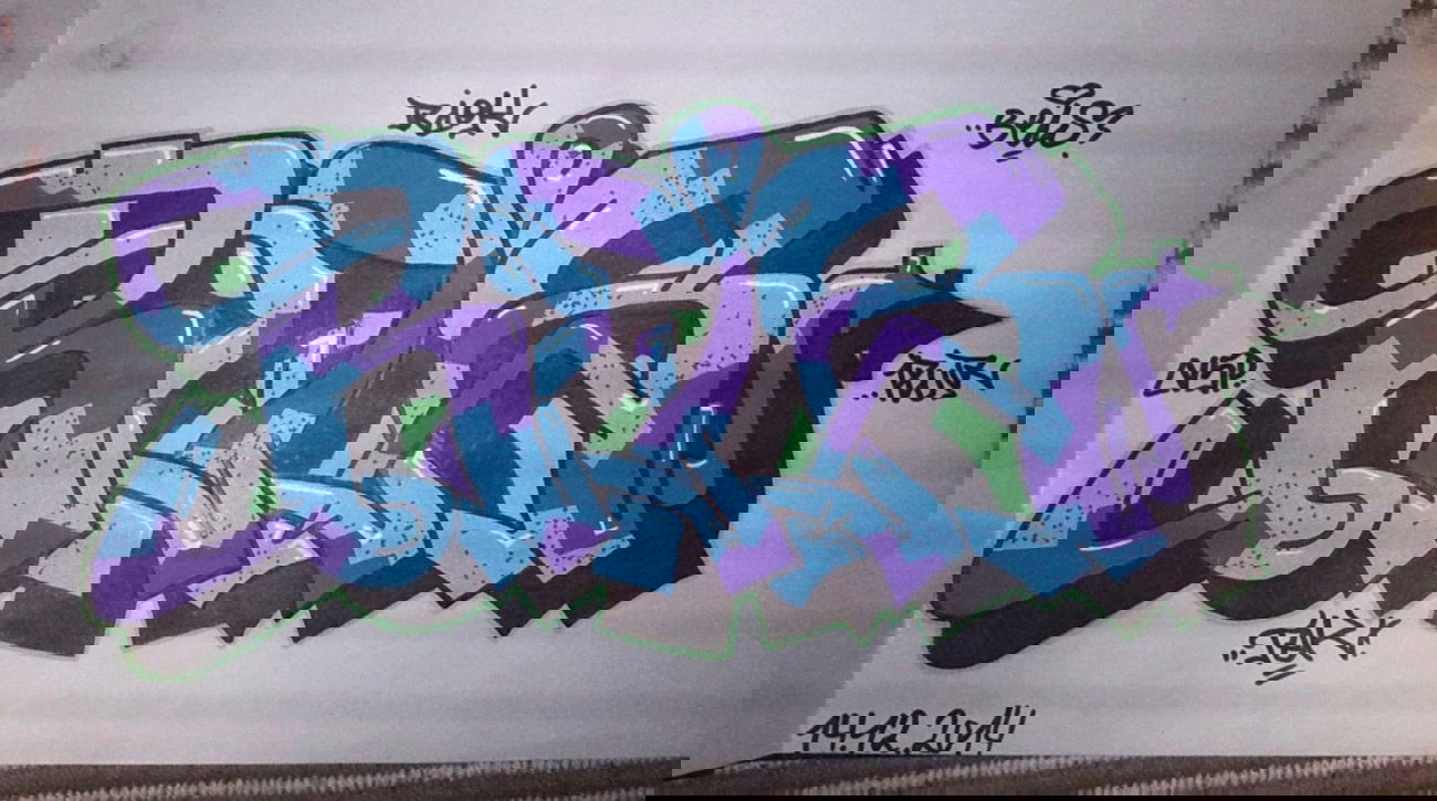 Graffiti Sketch - Photo by BELS478 - Bels, Plur, Riok (2014)