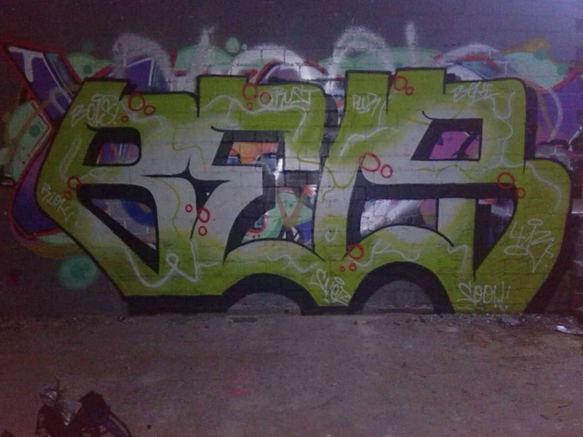 Graffiti Wall - Photo by BELS478 - BELS, SNEZ, RIOK (2015)