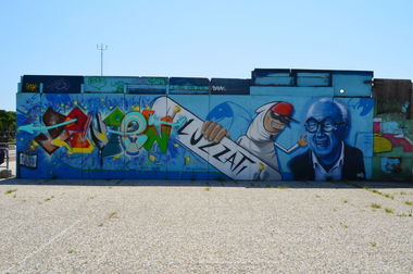 Graffiti Wall in Genoa - Photo by BENTEN - benten, bfa, roc (2013)