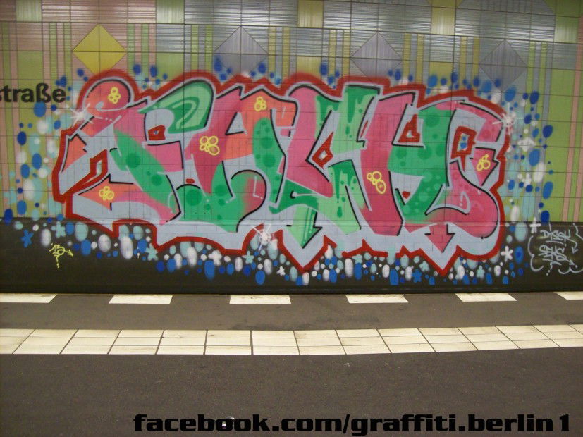 Graffiti Bombing in Berlin - Photo by BERLINA - fach, disek, seks (2013)