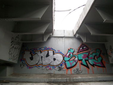 Graffiti Wall in Saint Petersburg - Photo by BES - TNB, and, STCREW (2014)